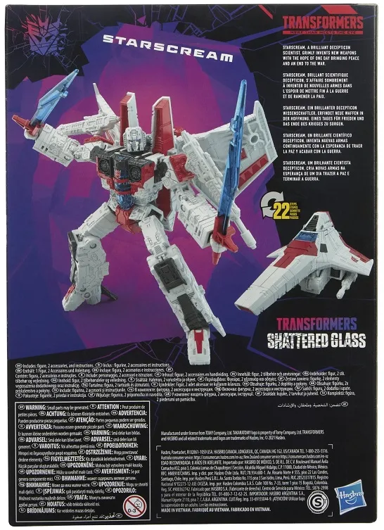 Starscream IDW Shattered Glass Voyager Class | Transformers Generations Shattered Glass Collection