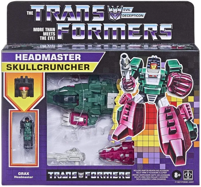 Skullcrusher | Retro Headmaster | Transformers Generations