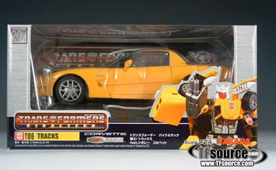 BT-06 Tracks Yellow Version | Chevrolet Corvette | Transformers Binaltech