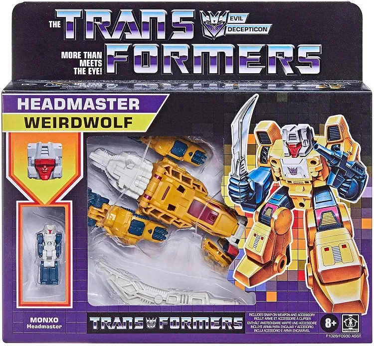 Weirdwolf | Retro Headmaster | Transformers Generations