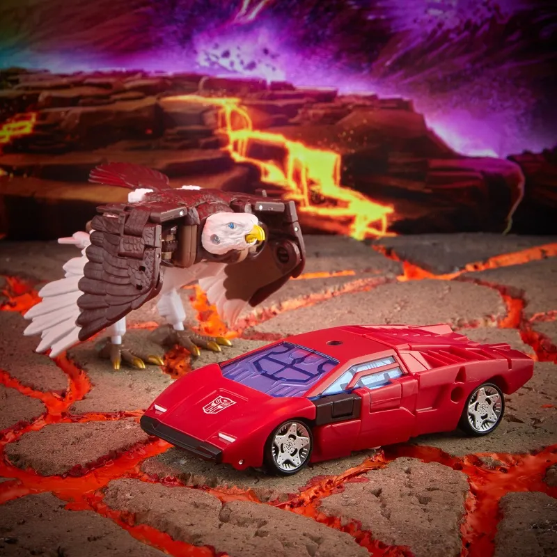 WFC-K42 Sideswipe and Maximal Skywarp Deluxe Class | Transformers Generations War for Cybertron Kingdom Chapter