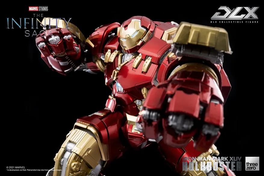 Iron Man Mark 44 Hulkbuster The Infinity Saga Collectible Figure | Marvel Avengers: Age Of Ultron | threezero