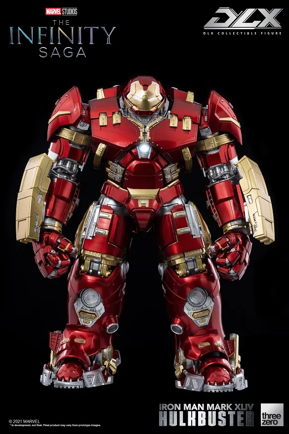Iron Man Mark 44 Hulkbuster The Infinity Saga Collectible Figure | Marvel Avengers: Age Of Ultron | threezero