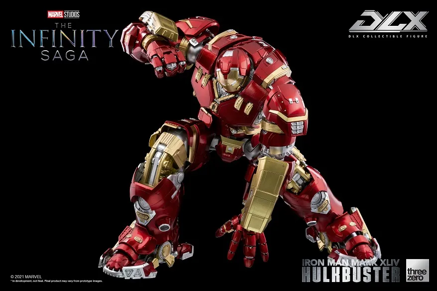 Iron Man Mark 44 Hulkbuster The Infinity Saga Collectible Figure | Marvel Avengers: Age Of Ultron | threezero