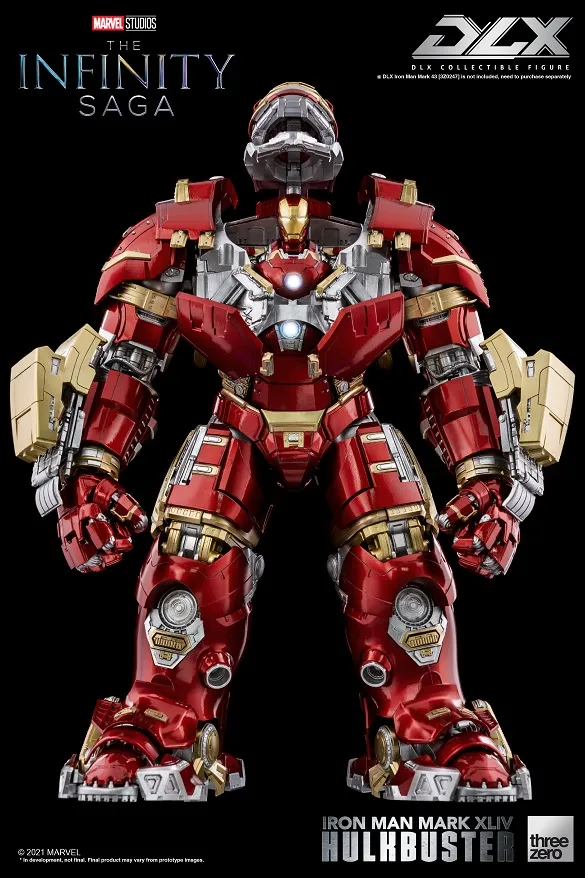 Iron Man Mark 44 Hulkbuster The Infinity Saga Collectible Figure | Marvel Avengers: Age Of Ultron | threezero