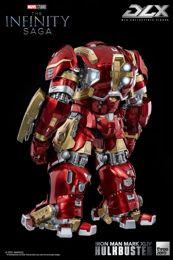 Iron Man Mark 44 Hulkbuster The Infinity Saga Collectible Figure | Marvel Avengers: Age Of Ultron | threezero