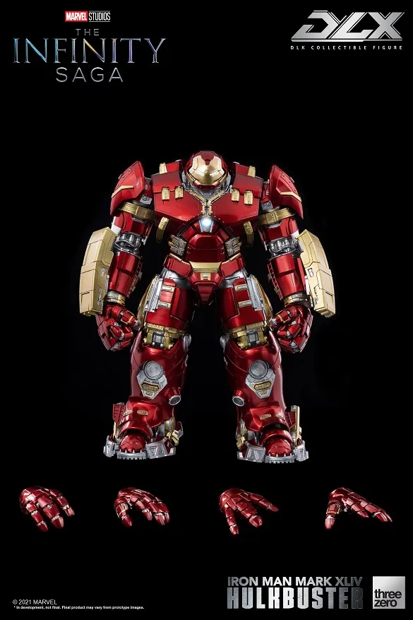 Iron Man Mark 44 Hulkbuster The Infinity Saga Collectible Figure | Marvel Avengers: Age Of Ultron | threezero