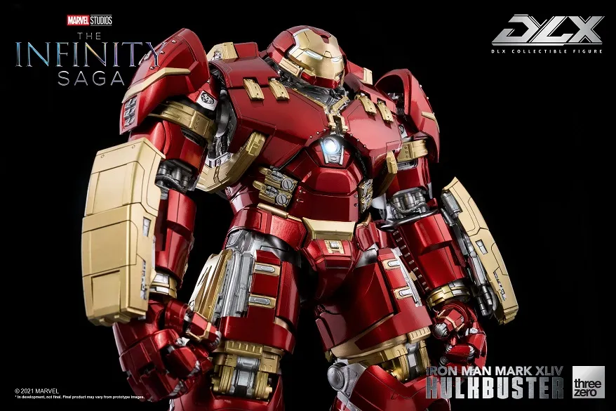 Iron Man Mark 44 Hulkbuster The Infinity Saga Collectible Figure | Marvel Avengers: Age Of Ultron | threezero