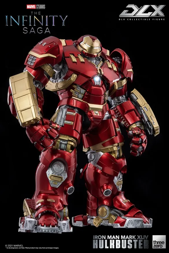 Iron Man Mark 44 Hulkbuster The Infinity Saga Collectible Figure | Marvel Avengers: Age Of Ultron | threezero