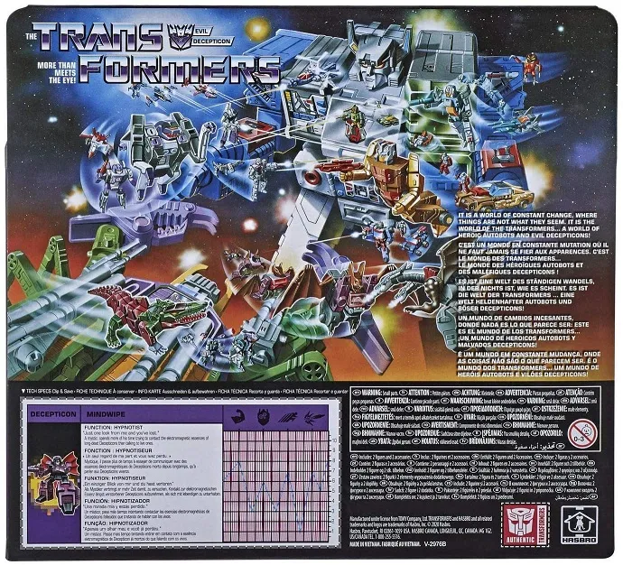 Mindwipe | Retro Headmaster | Transformers Generations