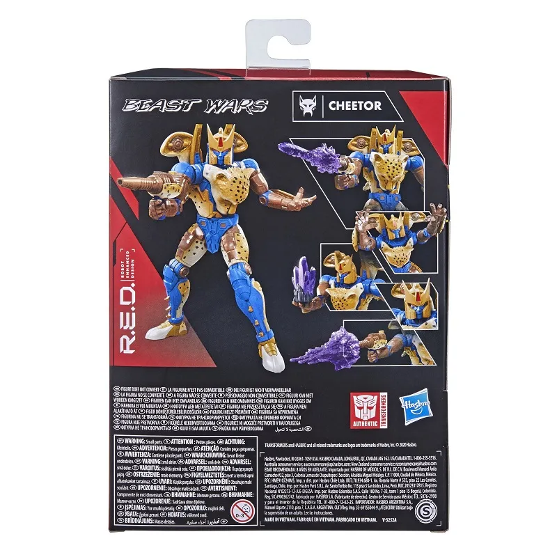 Beast Wars Cheetor 6-Inch Scale | R.E.D. [Robot Enhanced Design] | Transformers Generations