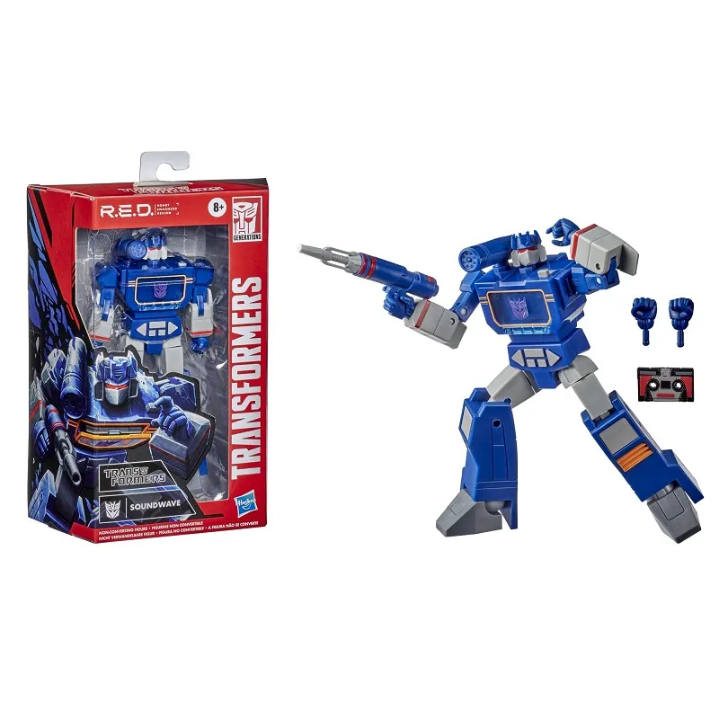 G1 Soundwave 6-Inch Scale | R.E.D. [Robot Enhanced Design] | Transformers Generations