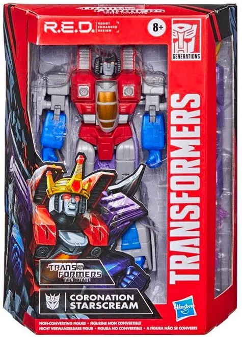 G1 Coronation Starscream 6-Inch Scale | R.E.D. [Robot Enhanced Design] | Transformers Generations