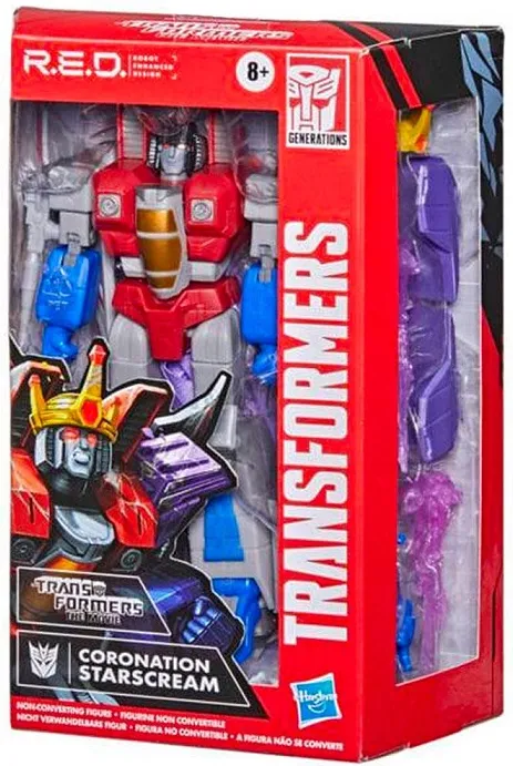 G1 Coronation Starscream 6-Inch Scale | R.E.D. [Robot Enhanced Design] | Transformers Generations