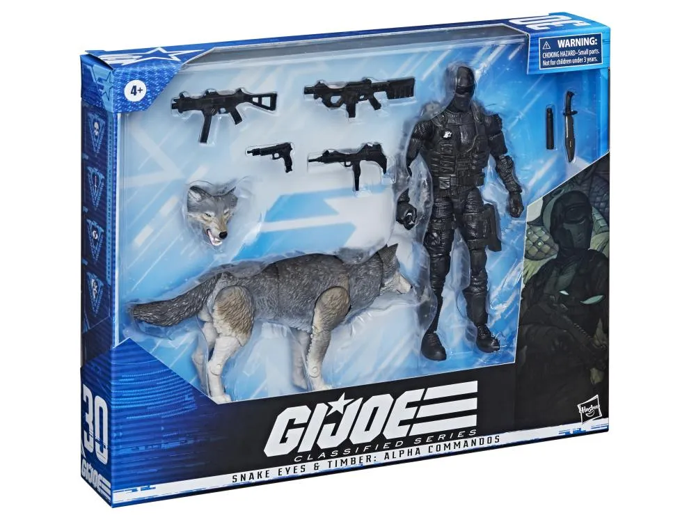 Snake Eyes and Timber Wolf 6-Inch Scale | G.I. Joe Classified Series