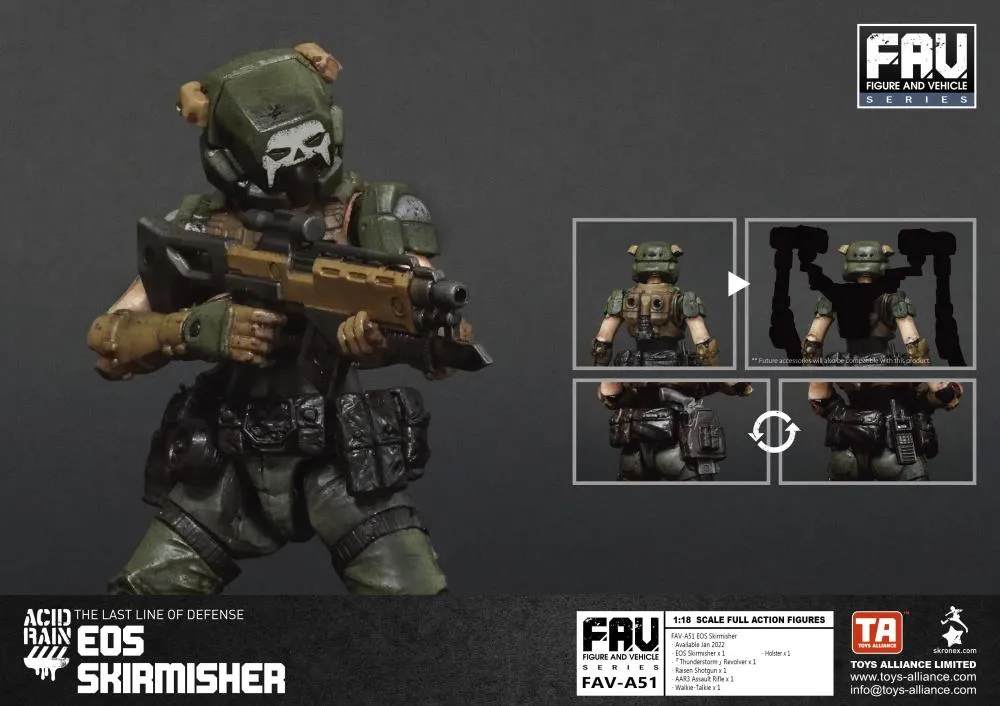 FAV-AP51 EOS Skirmisher 1:18 Scale | Acid Rain FAV