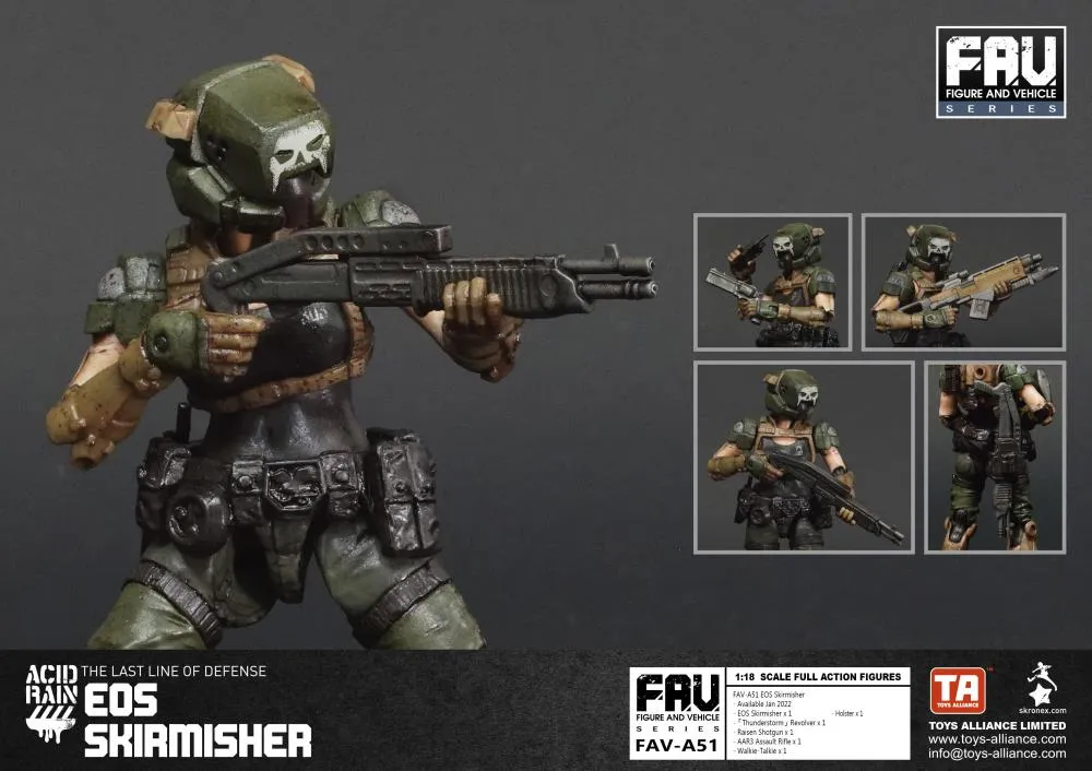 FAV-AP51 EOS Skirmisher 1:18 Scale | Acid Rain FAV