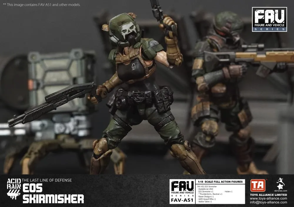 FAV-AP51 EOS Skirmisher 1:18 Scale | Acid Rain FAV