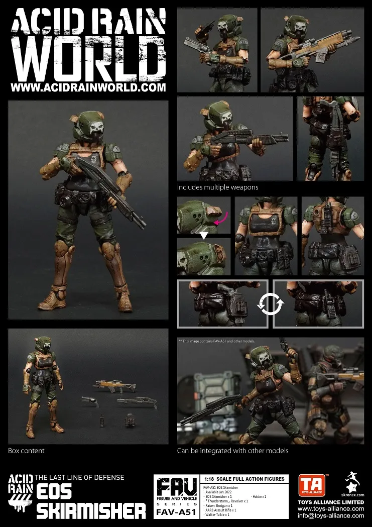 FAV-AP51 EOS Skirmisher 1:18 Scale | Acid Rain FAV