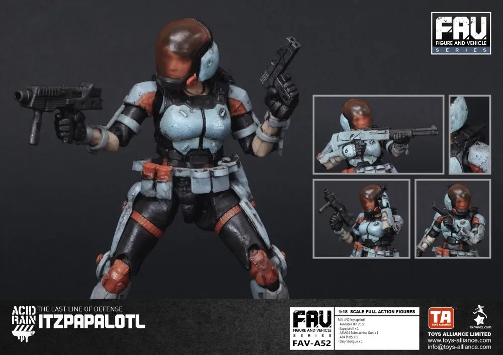 FAV-AP52 Itzpapalotl 1:18 Scale | Acid Rain FAV