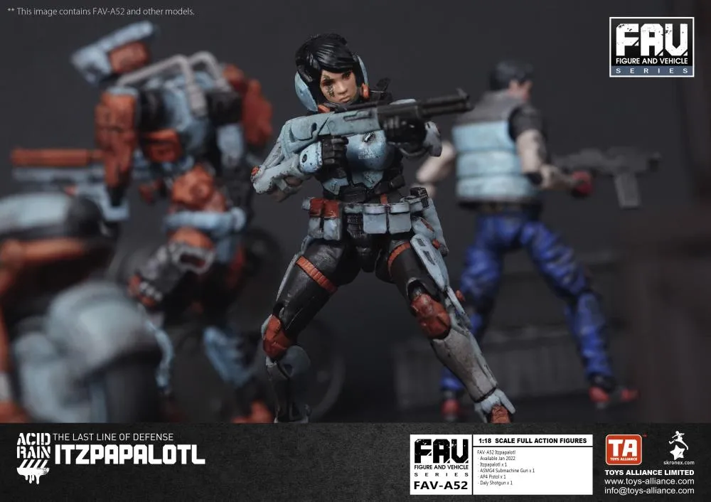 FAV-AP52 Itzpapalotl 1:18 Scale | Acid Rain FAV