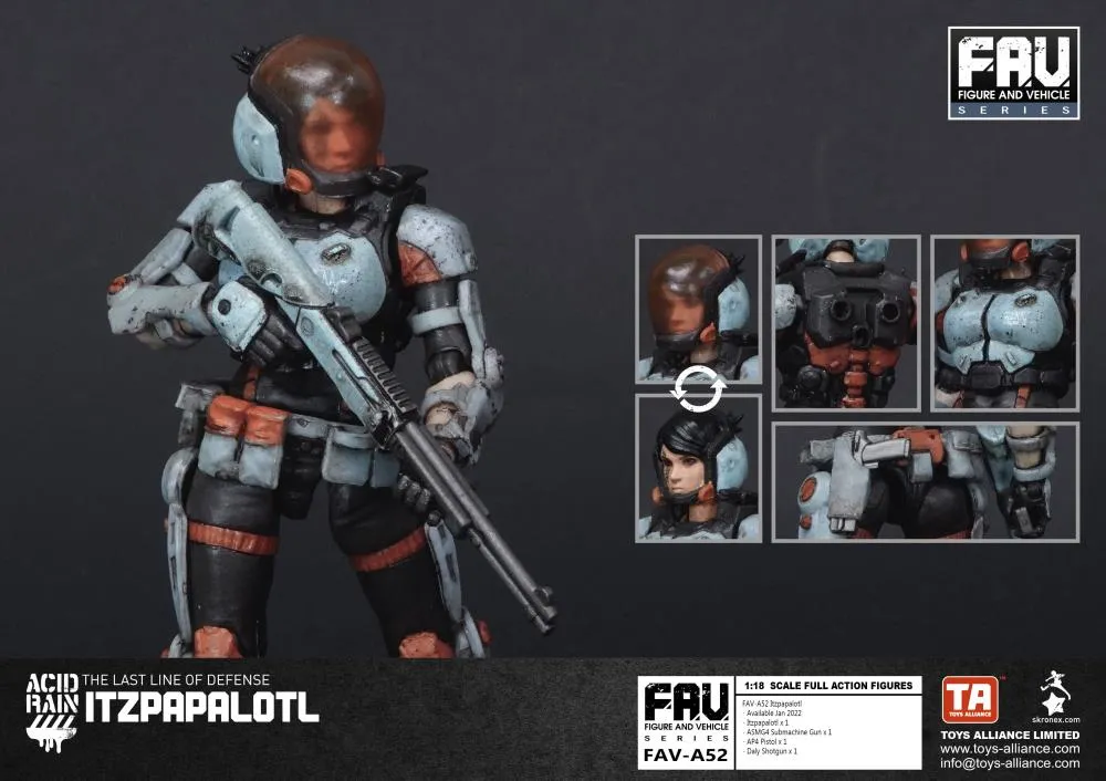FAV-AP52 Itzpapalotl 1:18 Scale | Acid Rain FAV