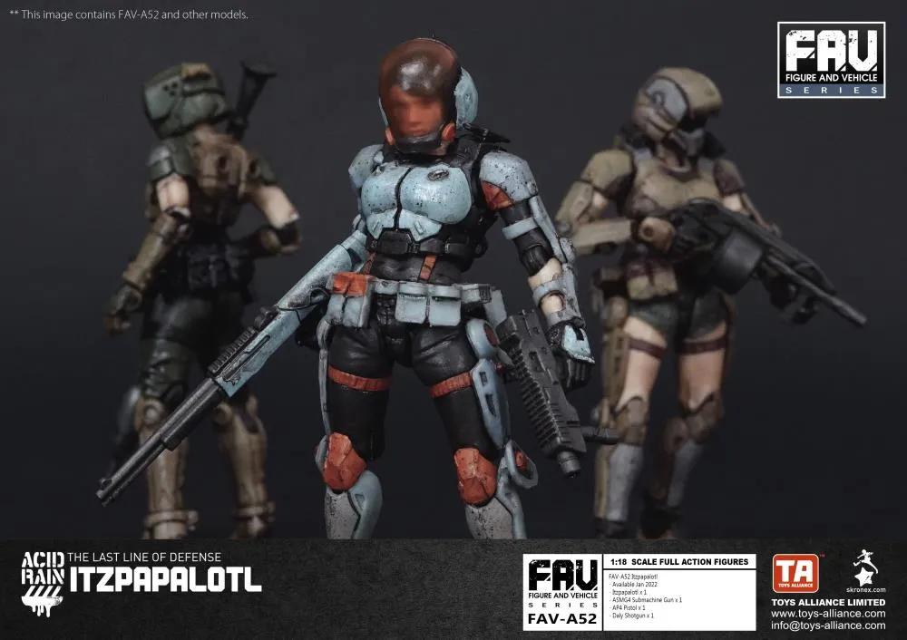 FAV-AP52 Itzpapalotl 1:18 Scale | Acid Rain FAV