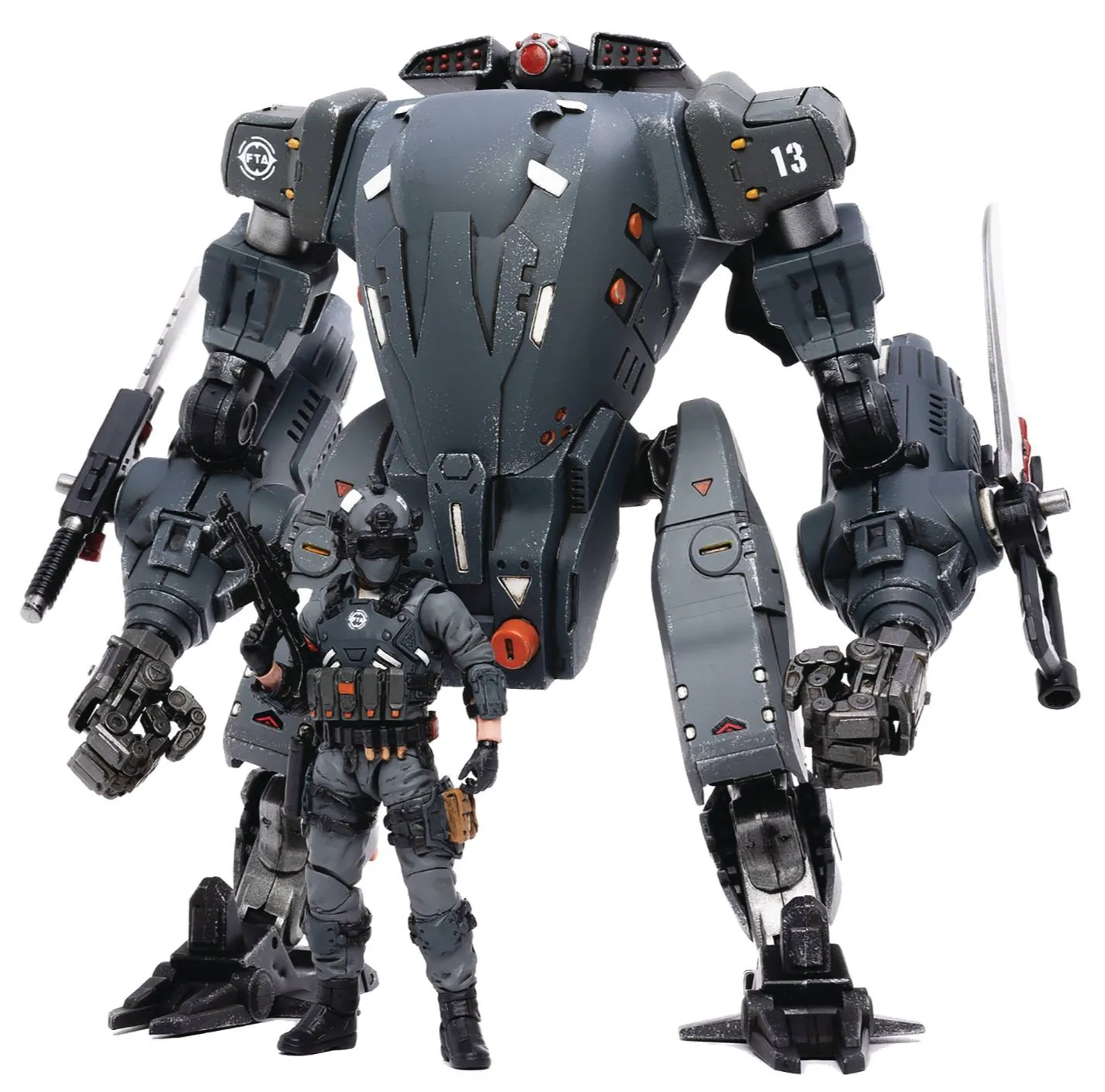 NORTH Firehammer Assault Mech with Pilot | Joy Toy Battle for the Stars