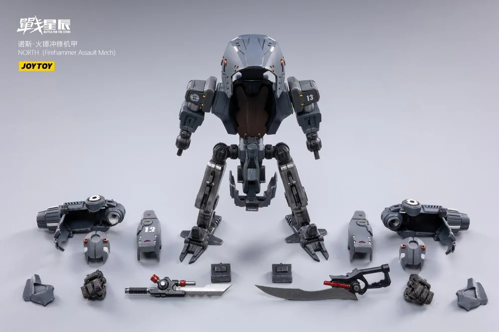 NORTH Firehammer Assault Mech with Pilot | Joy Toy Battle for the Stars