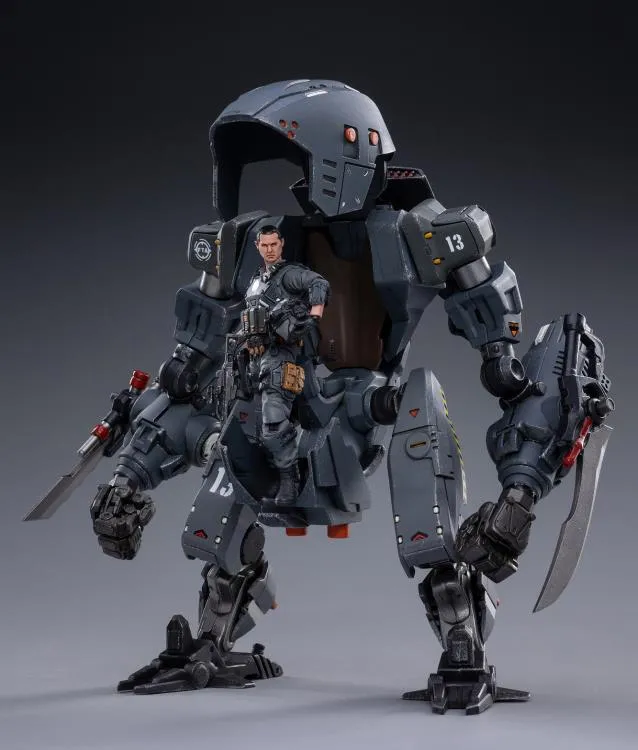 NORTH Firehammer Assault Mech with Pilot | Joy Toy Battle for the Stars