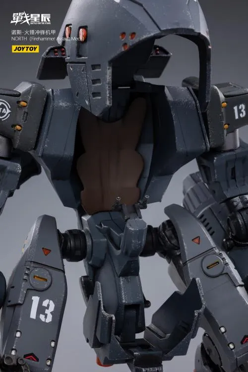 NORTH Firehammer Assault Mech with Pilot | Joy Toy Battle for the Stars