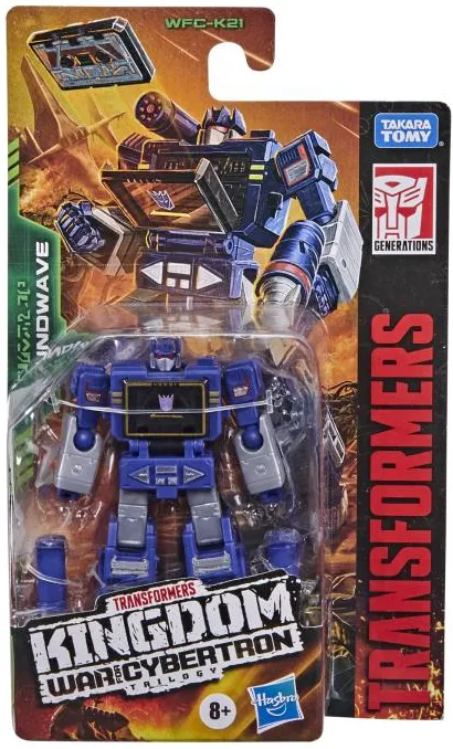 WFC-K21 Soundwave Core Class | Transformers Generations War for Cybertron Kingdom Chapter