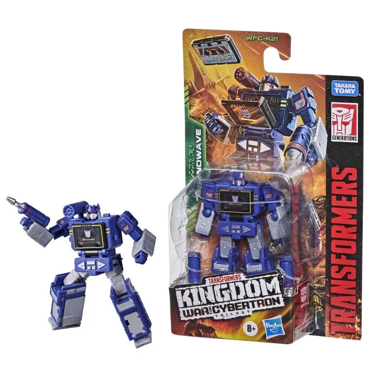 WFC-K21 Soundwave Core Class | Transformers Generations War for Cybertron Kingdom Chapter