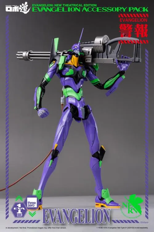 ROBO-DOU Evangelion Accessory Set Robo-dou Collectible Figure | Rebuild Of Evangelion | threezero