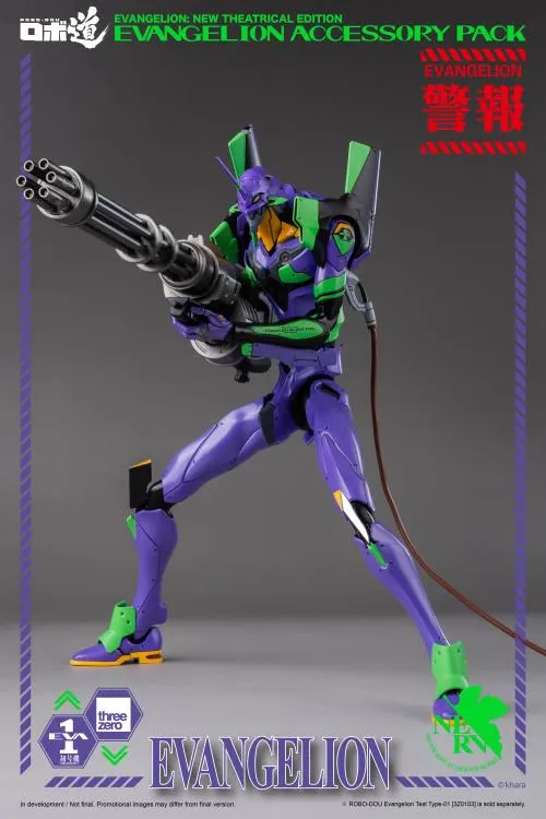 ROBO-DOU Evangelion Accessory Set Robo-dou Collectible Figure | Rebuild Of Evangelion | threezero