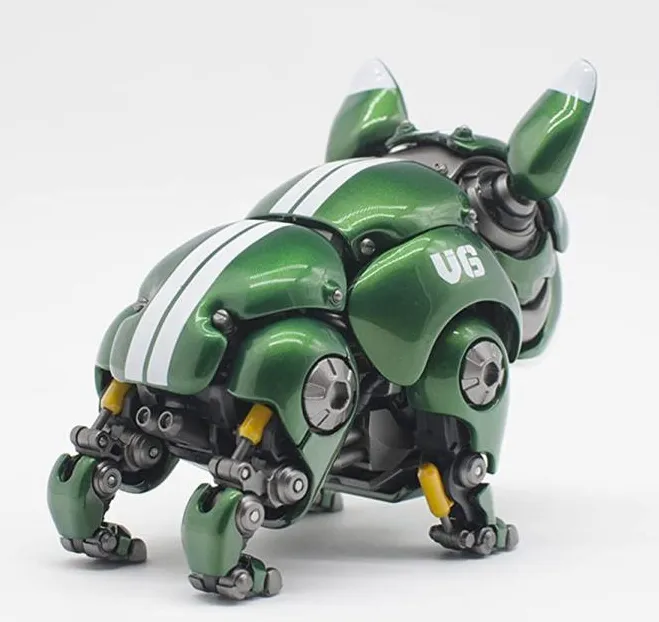 Cute Pet Mechanical Bulldog Green Version | HWJ Rambler