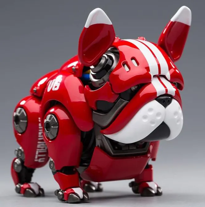 Cute Pet Mechanical Bulldog Red Version | HWJ Rambler