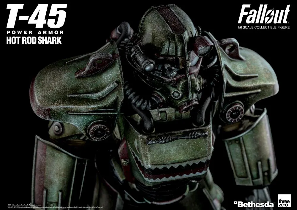 T-45 Hot Rod Shark 1:6 Scale Power Armor Pack | Fallout | Threezero