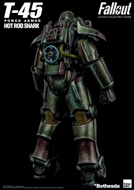 T-45 Hot Rod Shark 1:6 Scale Power Armor Pack | Fallout | Threezero