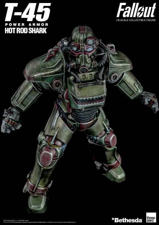 T-45 Hot Rod Shark 1:6 Scale Power Armor Pack | Fallout | Threezero