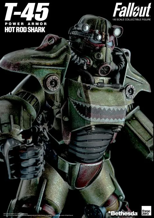 T-45 Hot Rod Shark 1:6 Scale Power Armor Pack | Fallout | Threezero