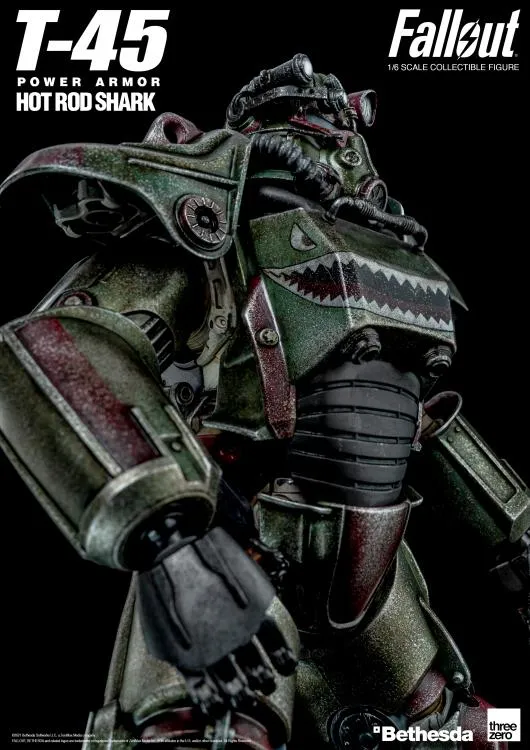 T-45 Hot Rod Shark 1:6 Scale Power Armor Pack | Fallout | Threezero