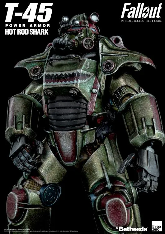 T-45 Hot Rod Shark 1:6 Scale Power Armor Pack | Fallout | Threezero