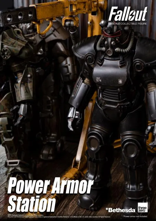 Power Armor Station 1:6 Scale Accessory | Fallout | Threezero