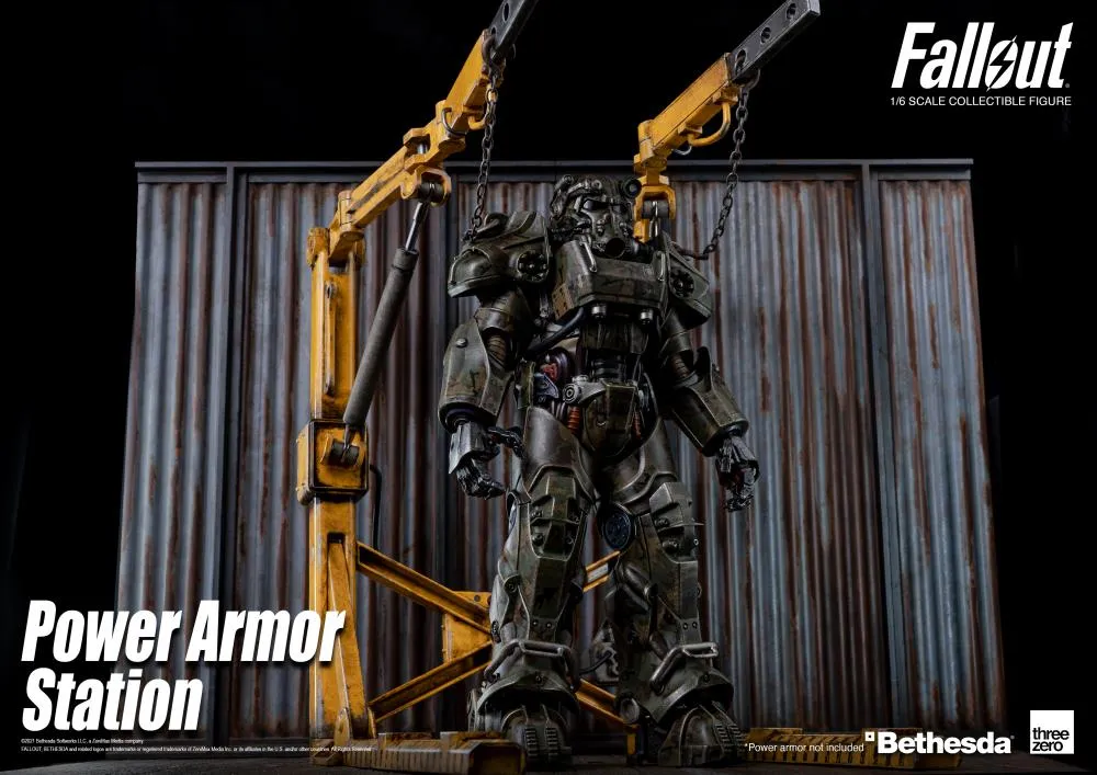 Power Armor Station 1:6 Scale Accessory | Fallout | Threezero