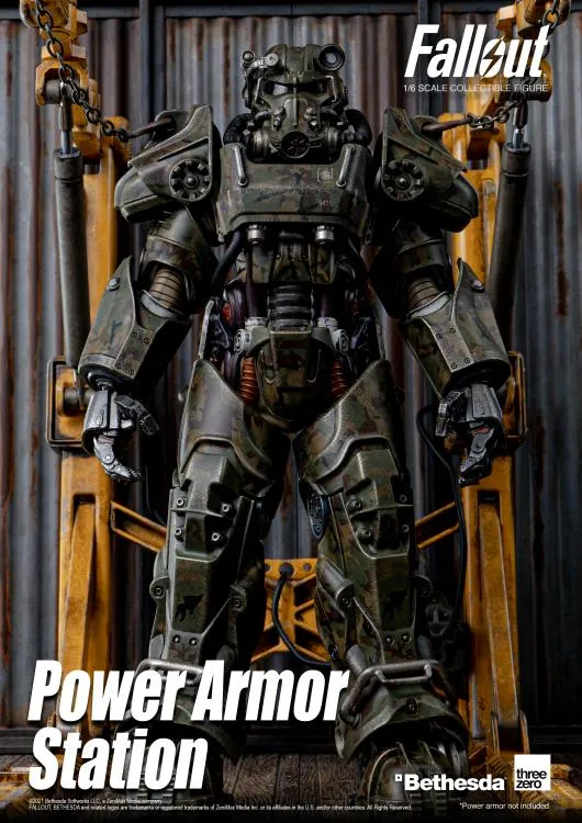 Power Armor Station 1:6 Scale Accessory | Fallout | Threezero