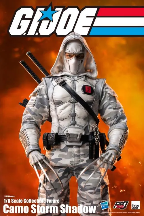 Storm Shadow Camo Version 1:6 Scale Figure PX Previews Exclusive | G.I. Joe | threezero FigZero