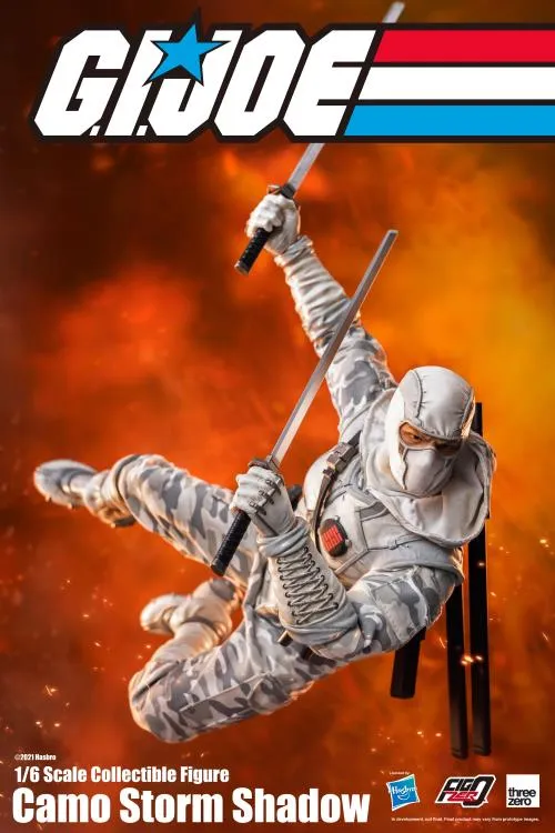Storm Shadow Camo Version 1:6 Scale Figure PX Previews Exclusive | G.I. Joe | threezero FigZero