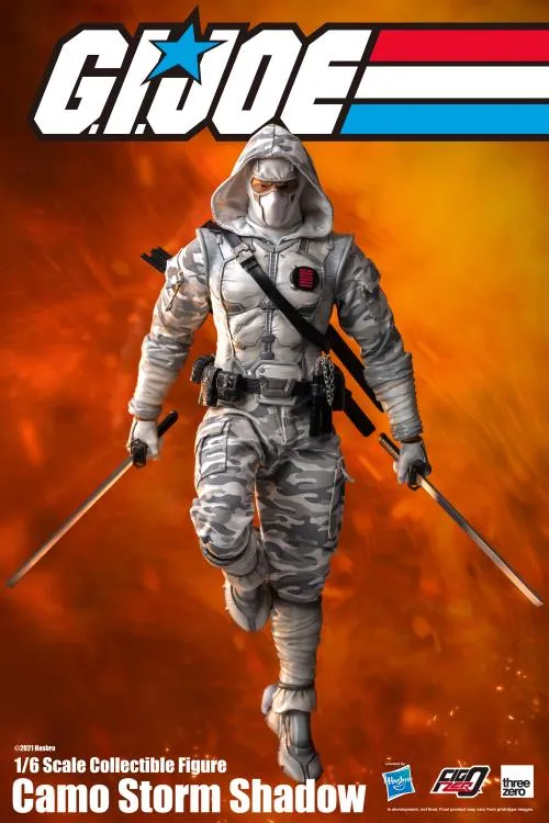 Storm Shadow Camo Version 1:6 Scale Figure PX Previews Exclusive | G.I. Joe | threezero FigZero