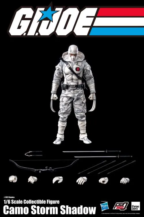 Storm Shadow Camo Version 1:6 Scale Figure PX Previews Exclusive | G.I. Joe | threezero FigZero